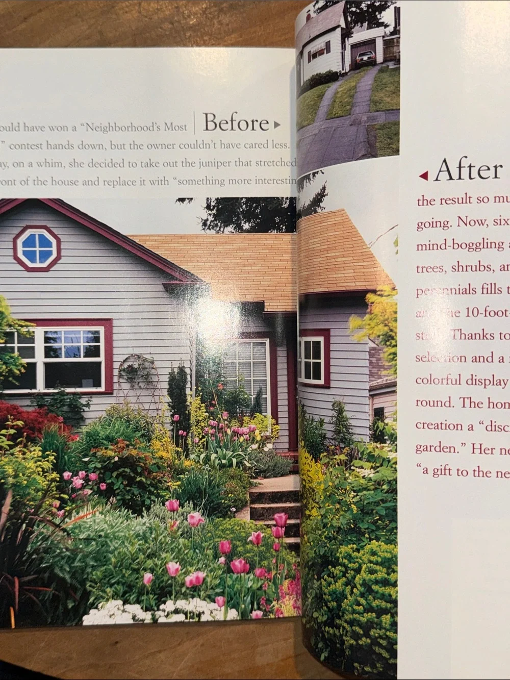Before & After Garden Makeovers — Sunset magazine softcover Book - Picture 9 of 12